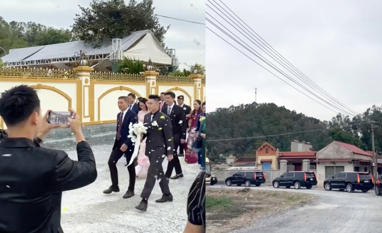 amp;#34;Cô dâu nghìn tỷamp;#34; Đỗ Thị Hà được chồng thiếu gia lái siêu xe rước về dinh, làm lễ cưới lớn nhất Quảng Trị - 4