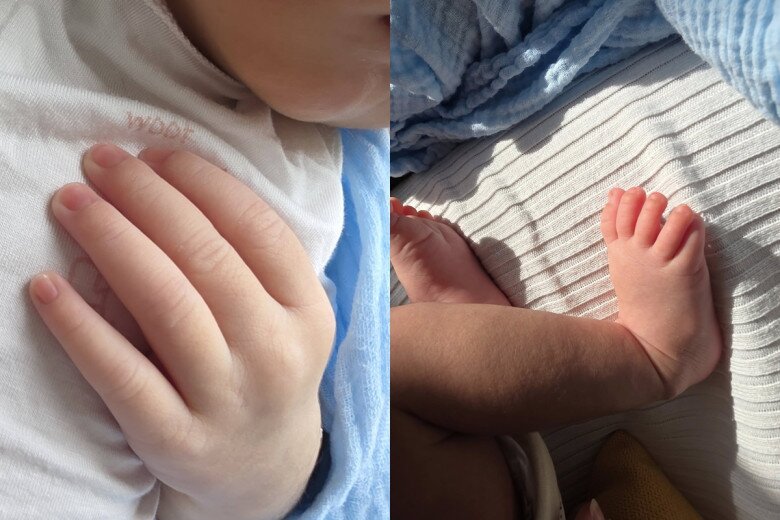 HHen Niê cho biết tay và chân của con gái đều giống mình, tương lai được dự đoán cao nổi bật.