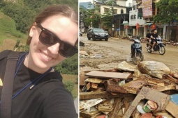 Khách Tây kể trải nghiệm 'cả đời không quên' ở Tuyên Quang đợt ngập lụt