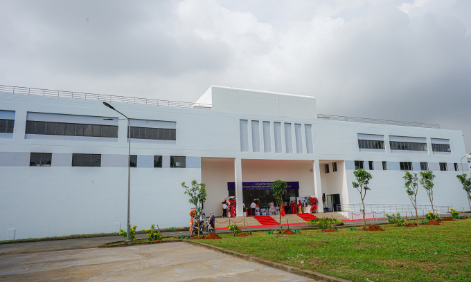 Bên ngoài SHTP Labs - Building A. Ảnh: Bảo Lâm