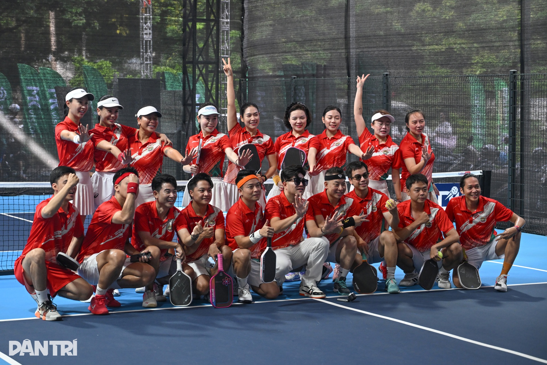 Dàn á hậu, diễn viên, ca sĩ nổi tiếng hâm nóng giải pickleball Dân trí - 2