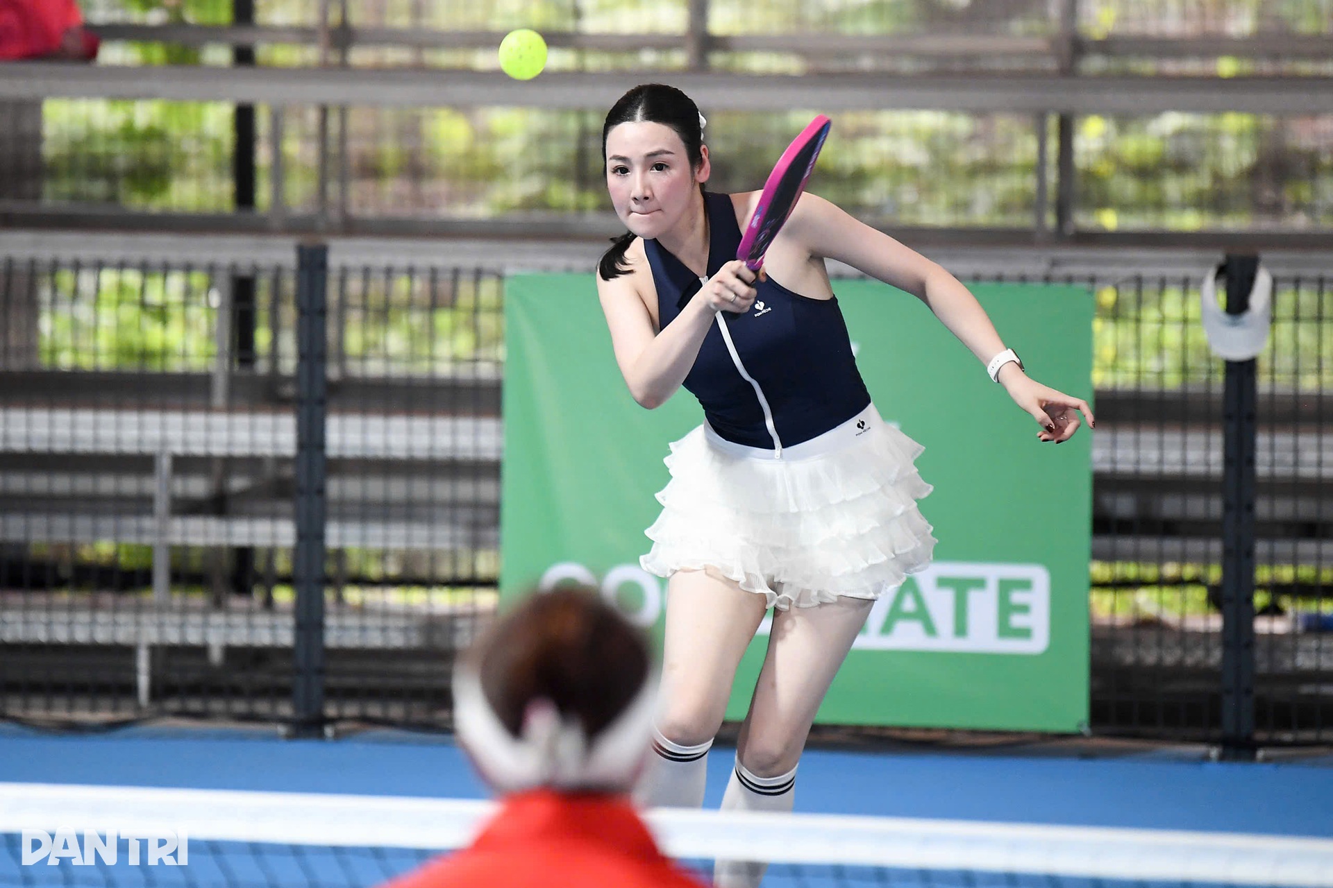 Dàn á hậu, diễn viên, ca sĩ nổi tiếng hâm nóng giải pickleball Dân trí - 5