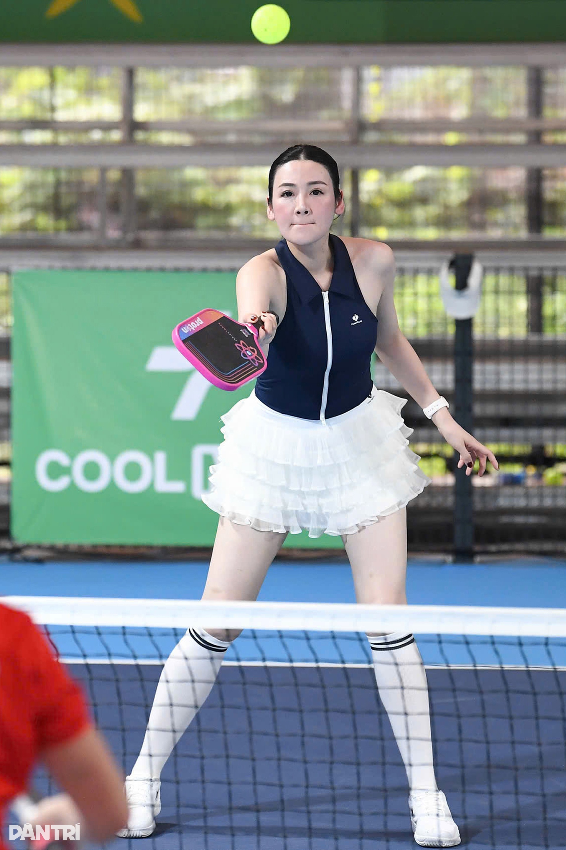 Dàn á hậu, diễn viên, ca sĩ nổi tiếng hâm nóng giải pickleball Dân trí - 7