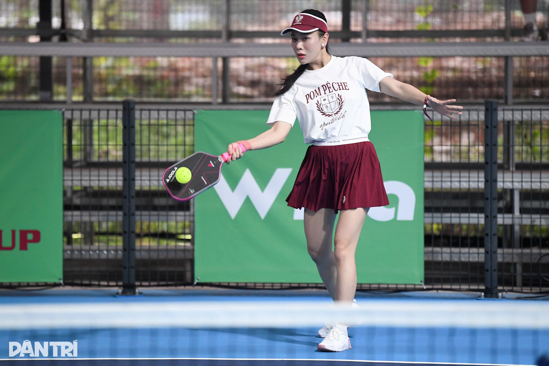 Dàn á hậu, diễn viên, ca sĩ nổi tiếng hâm nóng giải pickleball Dân trí - 10