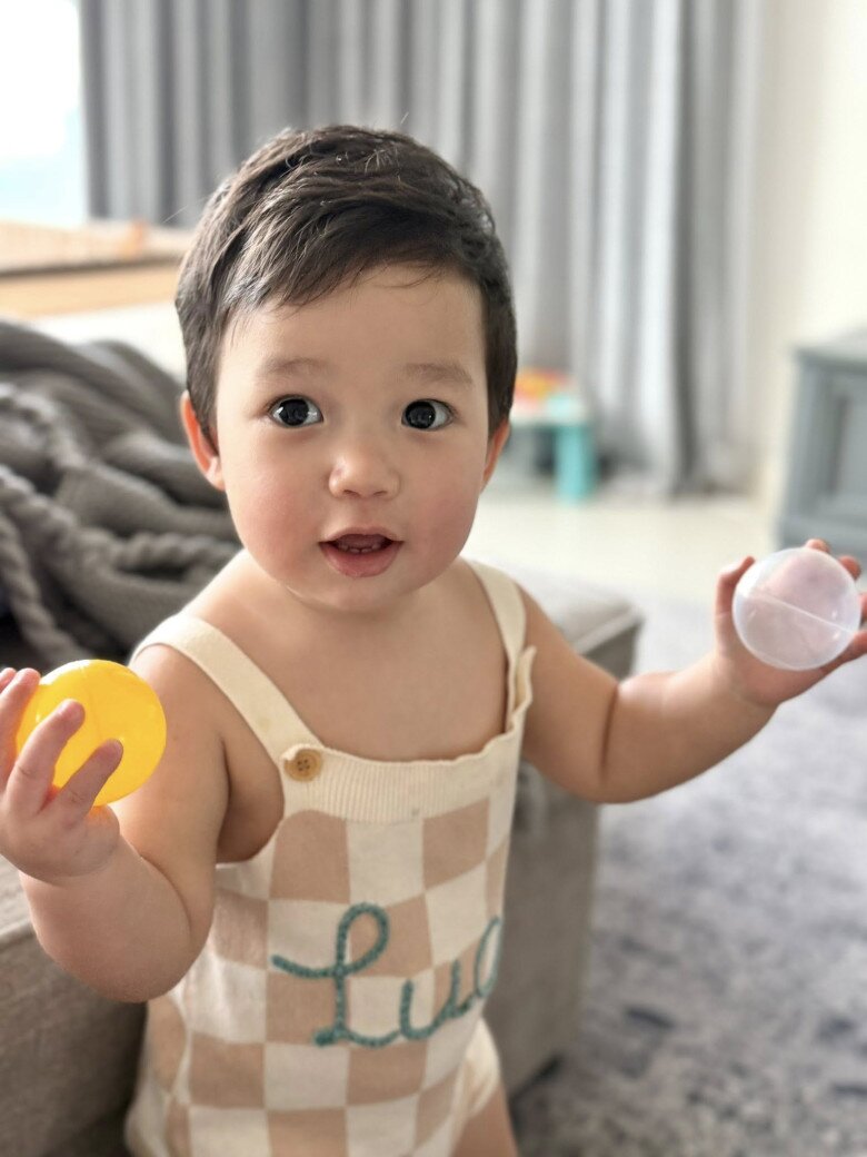 Ái nữ Hà Anh ngày bé cực yêu nay trổ nét như amp;#34;hoa hậu nhíamp;#34;, gương mặt chuẩn Tây giống bố nhiều hơn mẹ - 13