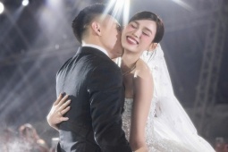 Chồng Đỗ Thị Hà: 'Anh đang cùng em xây công trình lớn nhất đời mình'