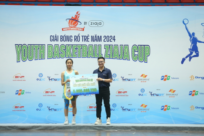 Đinh Ngọc Phương Linh giành MVP. Ảnh: Lâm Thỏa