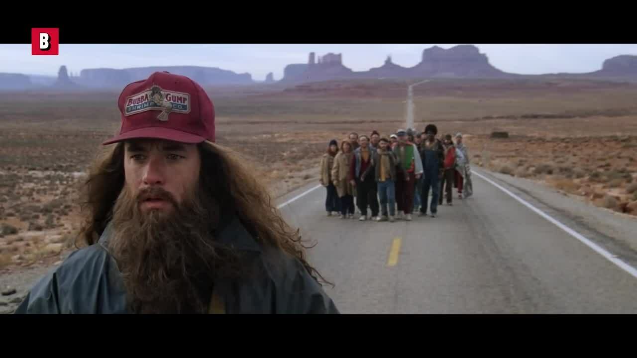 Trích đoạn cảnh chạy kinh điển trong phim "Forrest Gump"