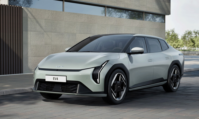 Xe điện Kia EV4 tại Phần Lan. Ảnh: Kia