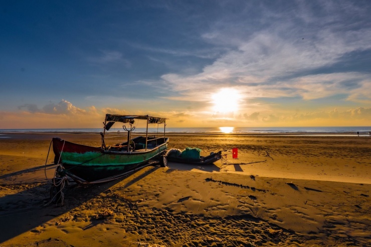 Biển Hải Lĩnh phù hợp với những du khách muốn tìm kiếm sự yên tĩnh, thanh bình