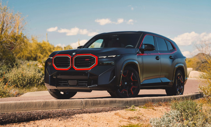 SUV hiệu suất cao BMW XM Label Red. Ảnh: BMW