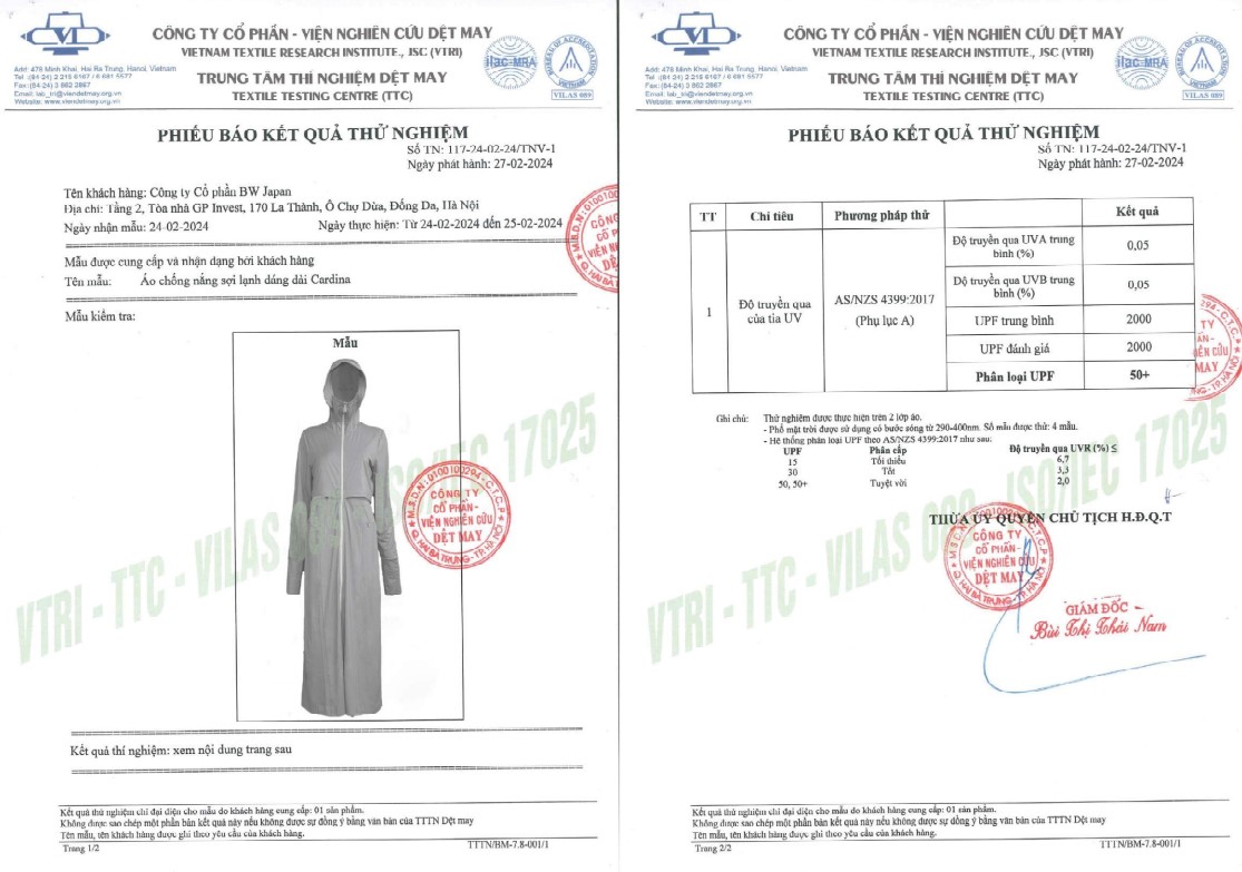 Tránh xa tia UV với áo chống nắng 2 tầng công nghệ Ice text của Cardina 2025- Ảnh 7.