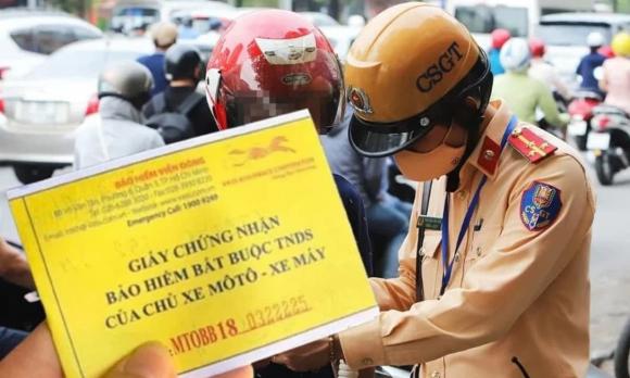 Bảo hiểm xe máy, phạt lỗi Bảo hiểm xe máy, mua Bảo hiểm xe máy vẫn bị phạt, kiến thức