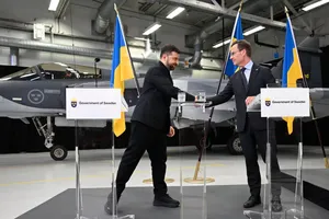 Ông Zelensky sang Thụy Điển, chốt mua tới 150 chiến đấu cơ Gripen E 