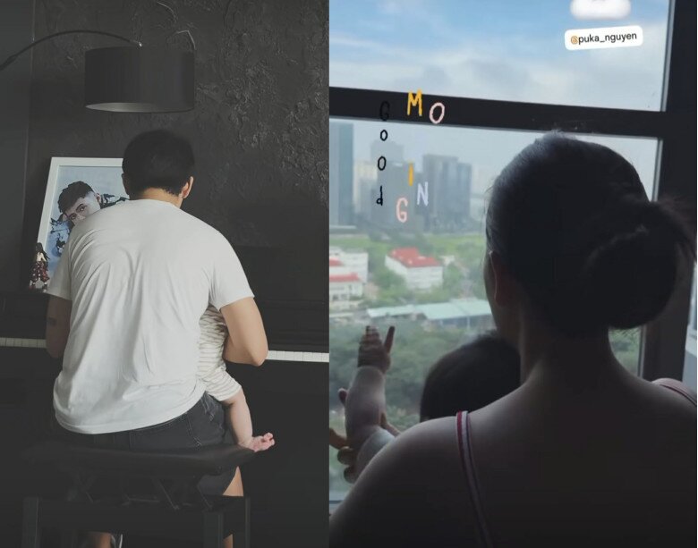 Puka cho biết khi nào phù hợp cô sẽ công khai em bé.