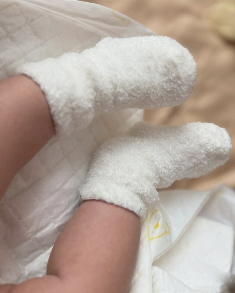 Một số hình ảnh hiếm hoi về thiên thần nhỏ nhà cặp đôi.