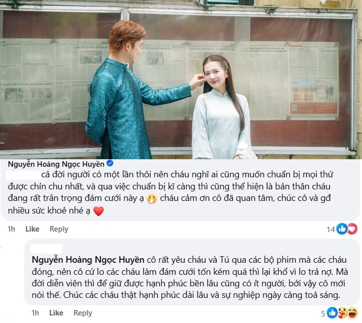 Ngọc Huyền đưa mẹ chồng đi thử đồ cho đám cưới với Đình Tú, bị dân mạng nói "làm tốn kém lại lo trả nợ" 4 Ngọc Huyền lên tiếng khi bị nói làm đám cưới tốn kém lại lo trả nợ.