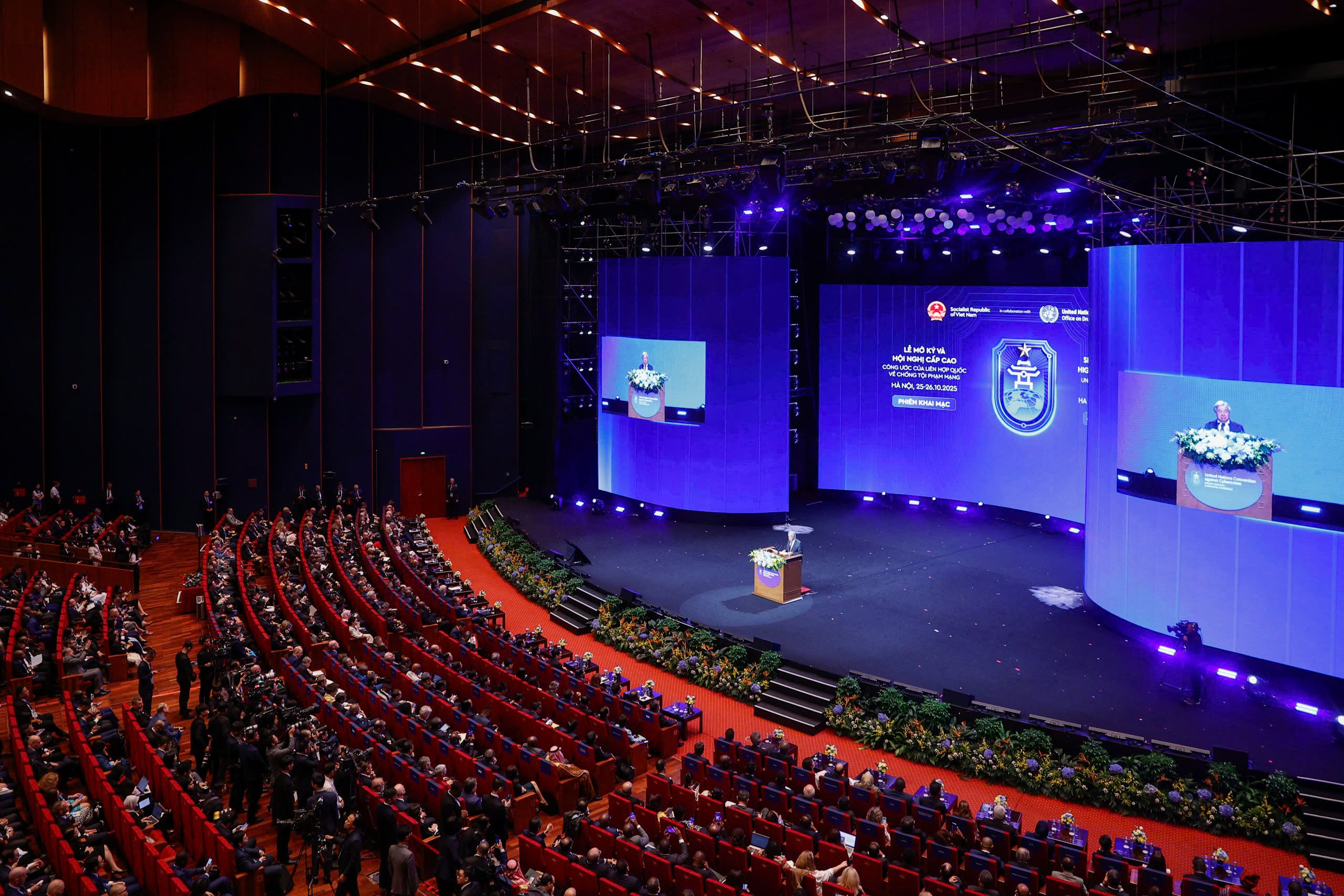 Phát biểu của Tổng Thư ký LHQ về Công ước Hà Nội chống tội phạm mạng - Ảnh 2.