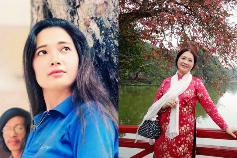 NSƯT Lê Vân có nét đẹp dịu dàng, truyền thống.