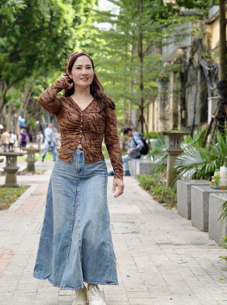 Cô cho biết bản thân không giàu có nhưng đầy đủ tình cảm.