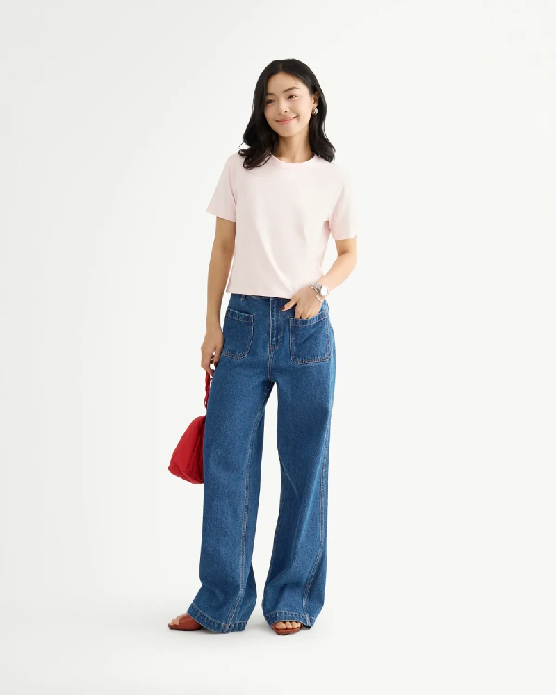 Đổi tủ đồ không cần mua nhiều: Hai màu nâu sữa và xanh jeans là quá đủ- Ảnh 32.