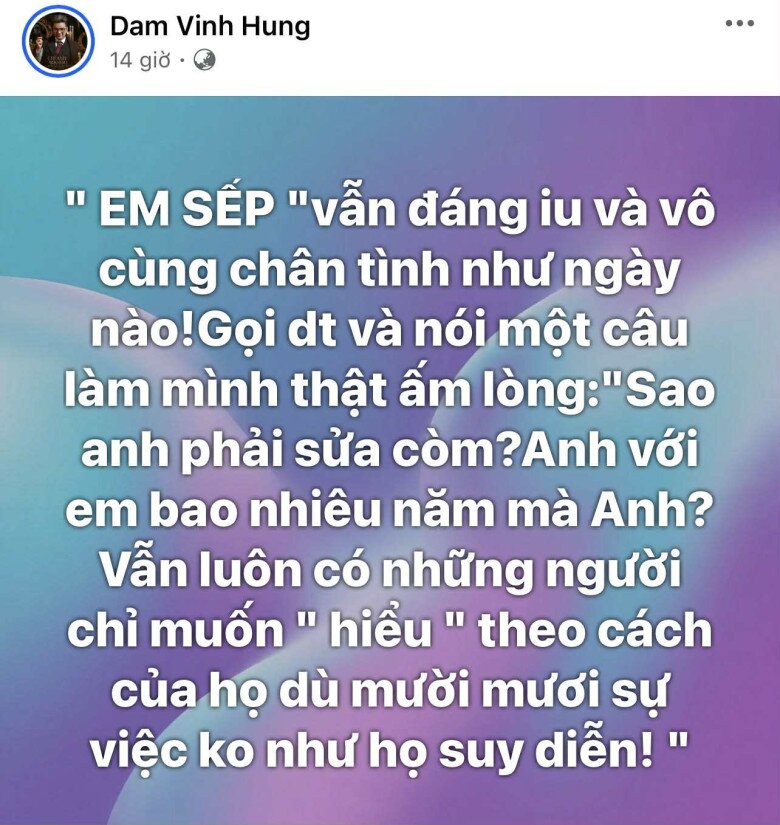 Đàm Vĩnh Hưng lên tiếng về thông tin xung quanh mối quan hệ với Xuân Bắc.