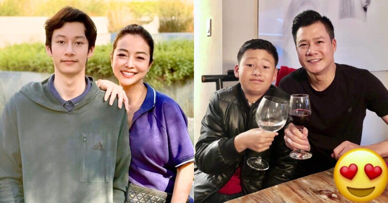 Quý tử Quang Dũng được nhận xét là bản sao của bố.