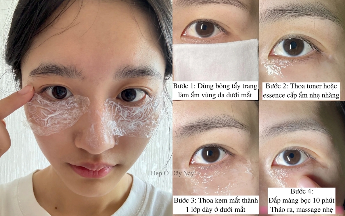 Cách đắp kem mắt giống Phạm Băng Băng khiến quầng thâm và nếp nhăn tự động tiêu biến - Ảnh 3.