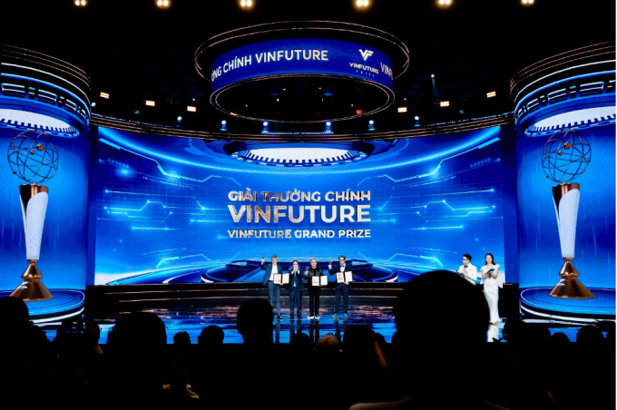 Giải thưởng VinFuture vinh danh những công trình có tác động tích cực đến cuộc sống hàng triệu người. Ảnh: VFP