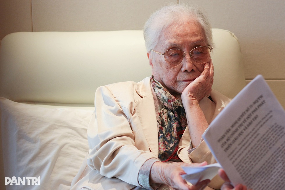 Đời thường của nguyên Phó Chủ tịch nước Nguyễn Thị Bình ở tuổi 99 - 9