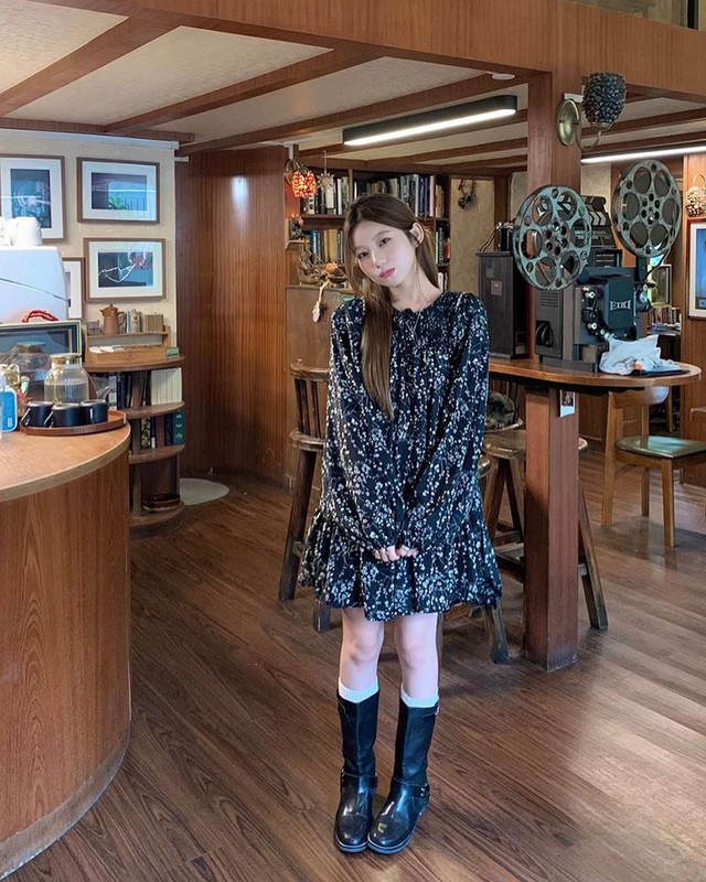 Hóa nàng thơ với vẻ đẹp không tuổi của những chiếc váy hoa- Ảnh 7.