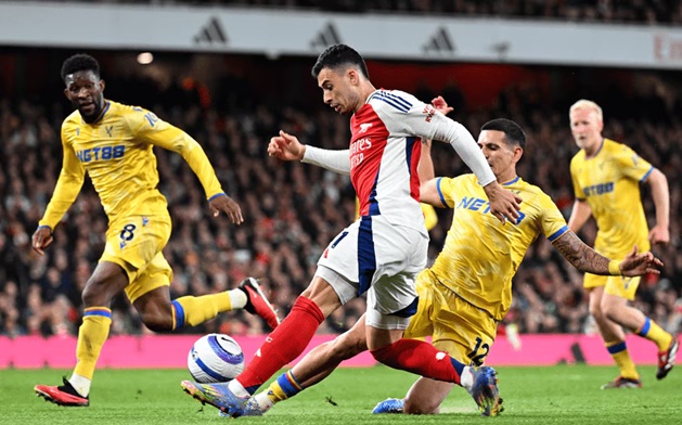 Soi tỉ số trận Arsenal - Crystal Palace: Cơn mưa bàn thắng ở London - Ảnh 1.