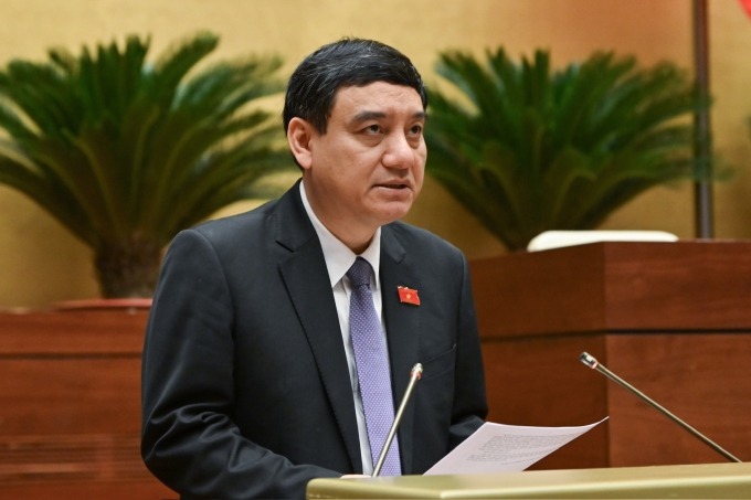 Chủ nhiệm Ủy ban Văn hóa - Xã hội Nguyễn Đắc Vinh. Ảnh: Hoàng Phong