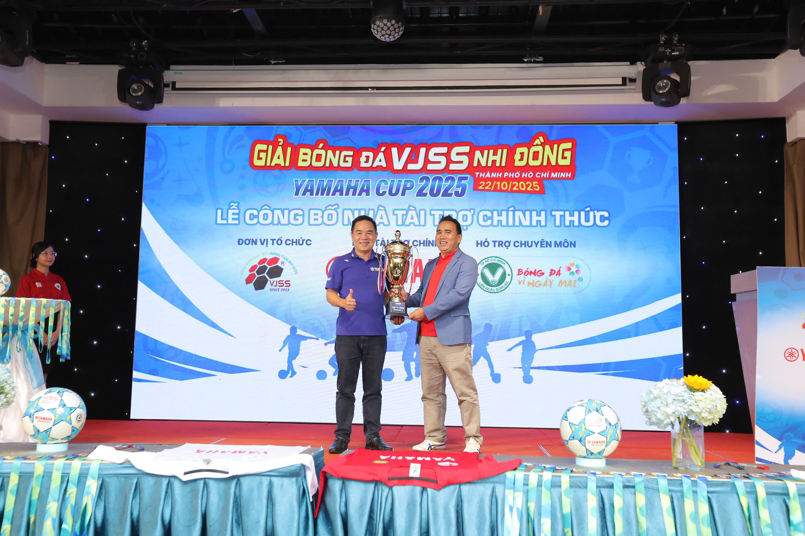 Chuẩn bị khởi tranh Giải Bóng đá VJSS nhi đồng TP HCM - Yamaha Cup 2025 - Ảnh 4.