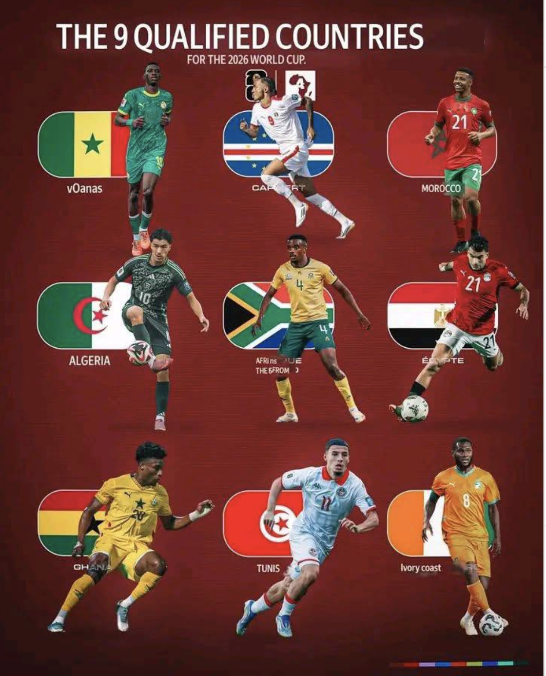 Châu Phi hoàn tất vòng loại, 9 anh hào giành quyền dự World Cup 2026 - Ảnh 4.