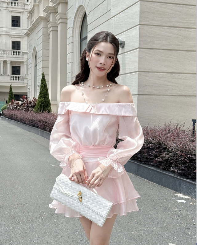 Tôn lên nét tinh khiết và ngọt ngào cho nàng với sắc hồng pastel- Ảnh 4.