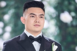 3 bộ suit cưới phong cách 'giàu ngầm' của chồng Đỗ Thị Hà