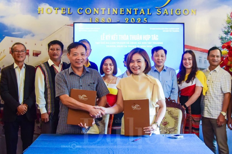 Tạp chí Du lịch TP.HCM và xã Sơn Tây Thượng ký kết hợp tác để phát triển du lịch - 4