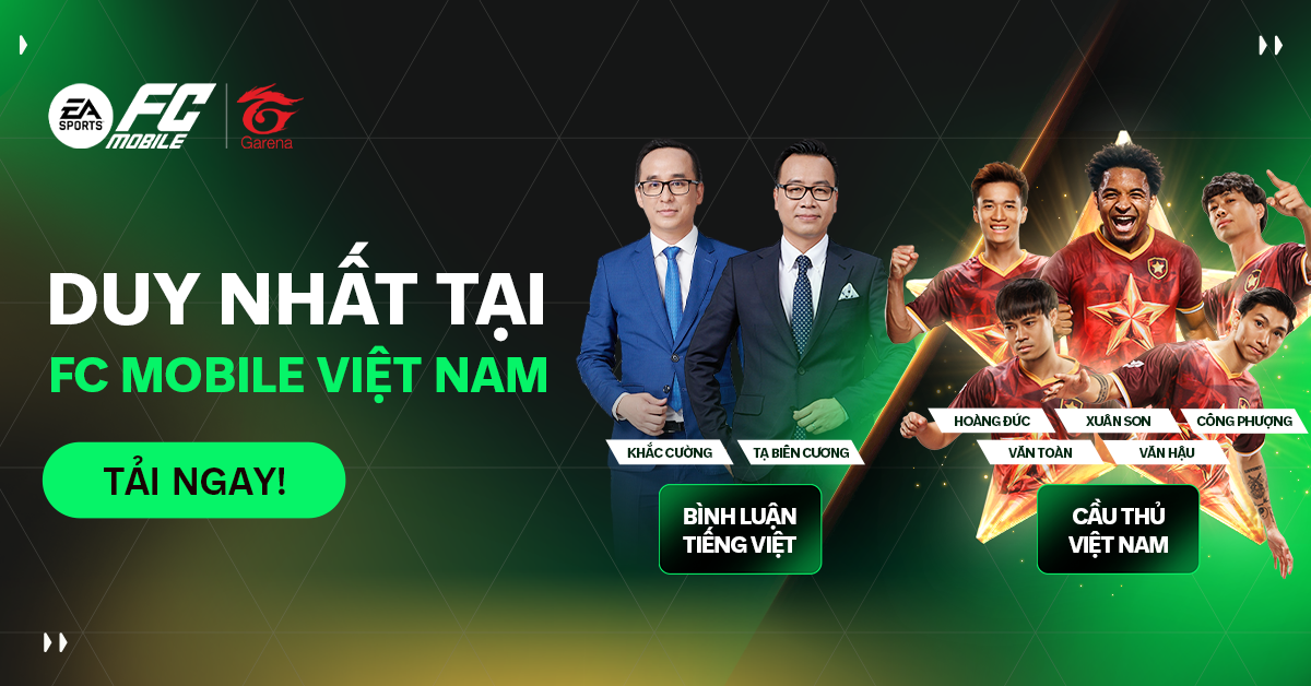 FC Mobile chính thức phát hành tại Việt Nam- Ảnh 3. FC Mobile chính thức phát hành tại Việt Nam- Ảnh 3.