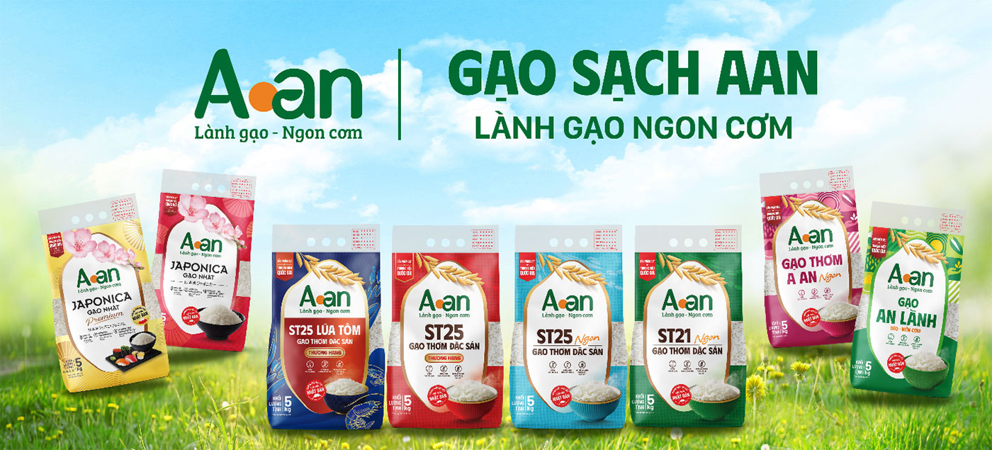Gạo sạch Aan xuất sắc đạt top 10 thương hiệu uy tín hàng đầu ASEAN 2025- Ảnh 2.