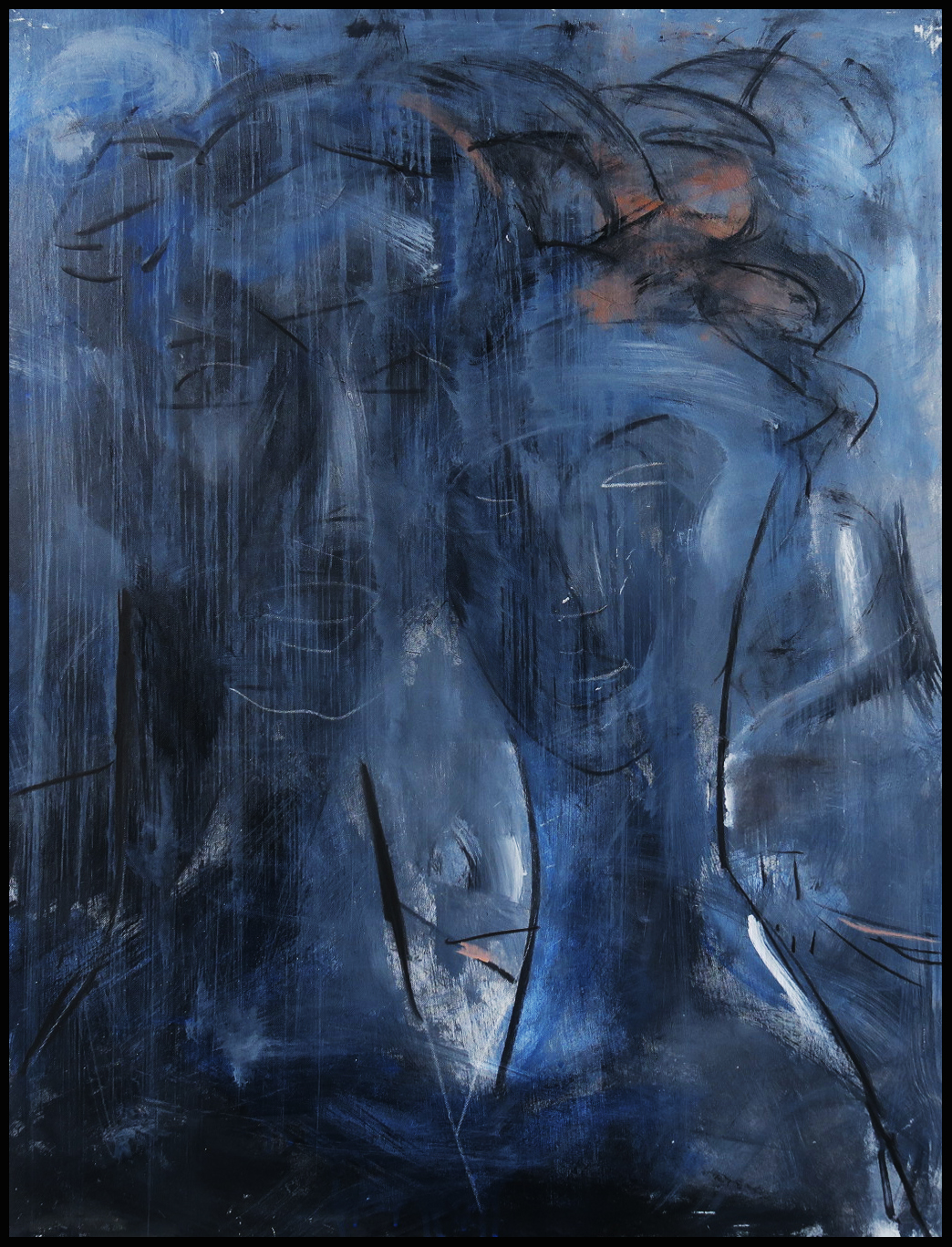 Họa sĩ Hoàng Võ và Đức Giang 'đối thoại' bằng cảm xúc và chiêm nghiệm- Ảnh 6.