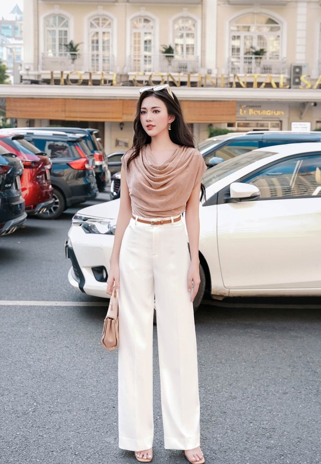 Tôn dáng hoàn hảo và che khuyết điểm với những chiếc quần suông  - Ảnh 7.