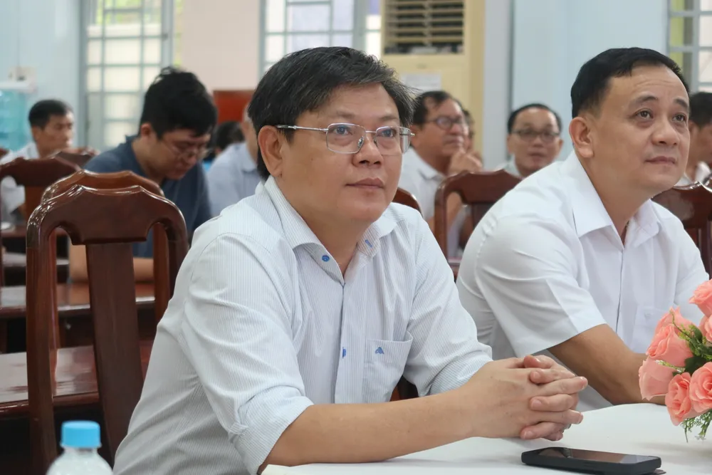 Ông Nguyễn Hải Lâm, Phó Chủ tịch UBND phường Trung Mỹ Tây, TP.HCM. Ảnh: TRẦN MINH IMG_9898.JPG