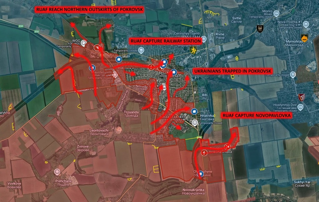 Chiến sự Ukraine 27/10: Nga đóng sập cửa tử ở Pokrovsk? - 7