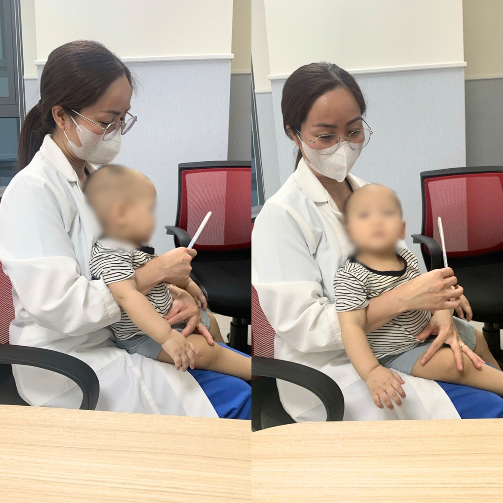 Bé 10 tháng suýt thủng ruột vì nuốt điếu thuốc lá chứa mảnh kim loại - 4