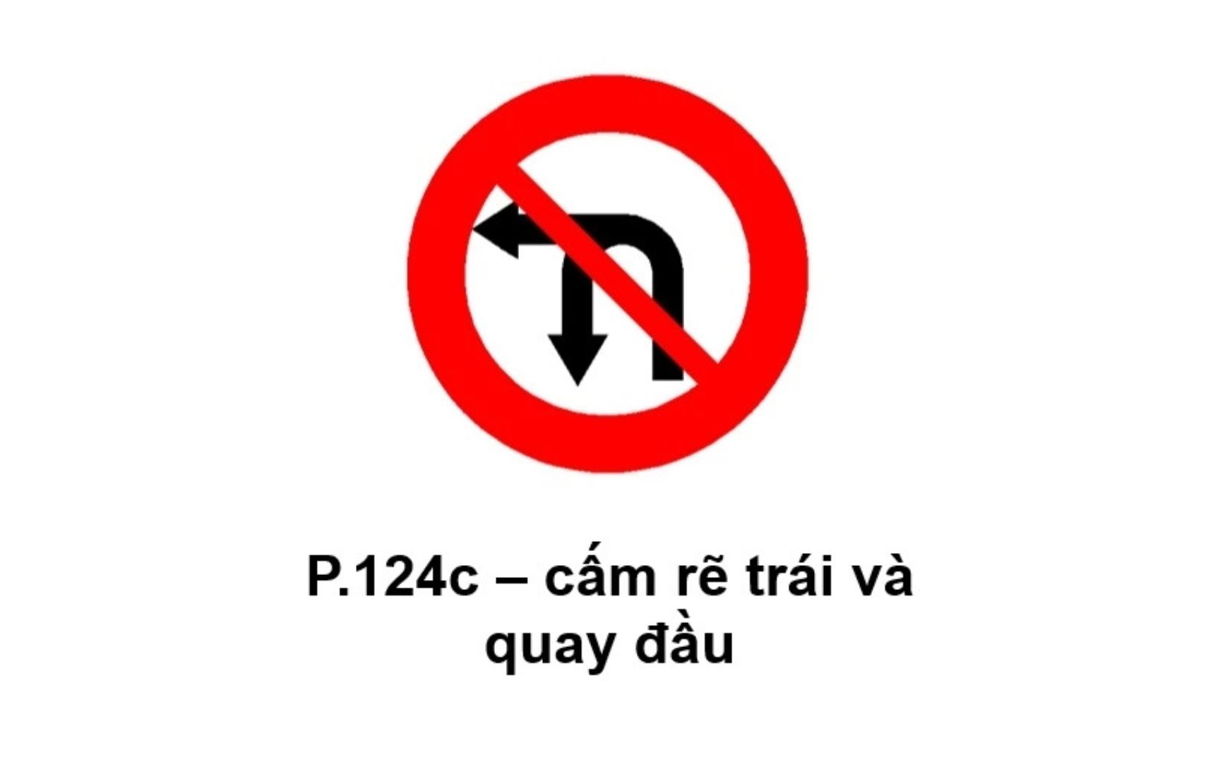 Tại sao nhiều người nhầm lẫn biển 'cấm rẽ trái' đồng nghĩa với 'cấm quay đầu'? - Ảnh 3. Tại sao nhiều người nhầm lẫn biển 'cấm rẽ trái' đồng nghĩa với 'cấm quay đầu'? - Ảnh 3.