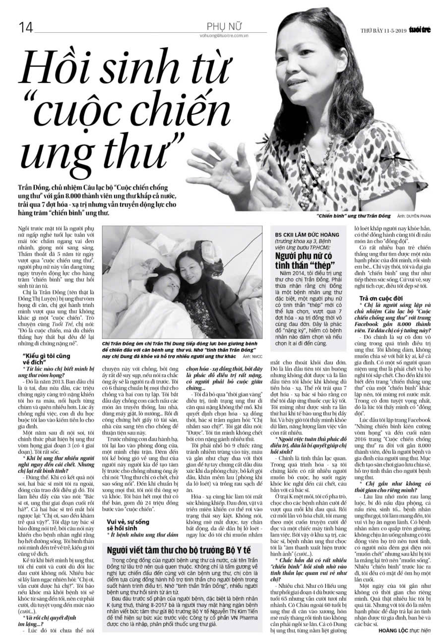 'Chiến binh' Trần Đồng - người hồi sinh từ cuộc chiến ung thư - đã ra đi 2 Trần Đồng - Ảnh 2.