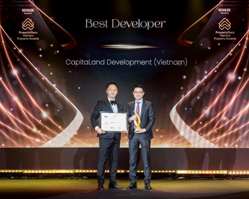 CapitaLand Development thắng lớn tại Giải thưởng PropertyGuru 2025 với 11 hạng mục được vinh danh 2 CapitaLand Development thắng lớn tại Giải thưởng PropertyGuru 2025 với 11 hạng mục được vinh danh - Ảnh 2.