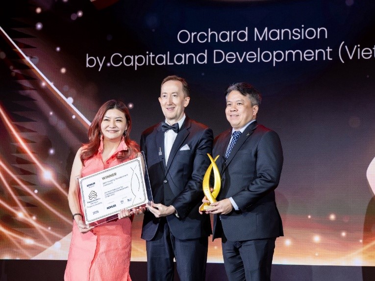 CapitaLand Development thắng lớn tại Giải thưởng PropertyGuru 2025 với 11 hạng mục được vinh danh 4 CapitaLand Development thắng lớn tại Giải thưởng PropertyGuru 2025 với 11 hạng mục được vinh danh - Ảnh 4.
