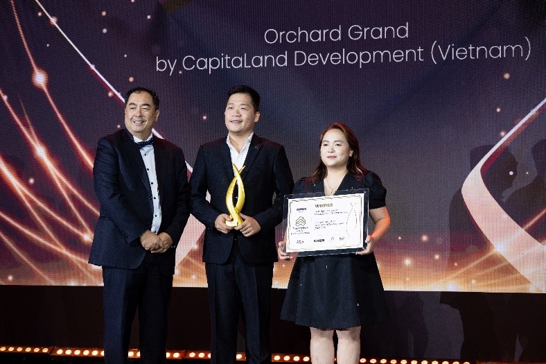 CapitaLand Development thắng lớn tại Giải thưởng PropertyGuru 2025 với 11 hạng mục được vinh danh 3 CapitaLand Development thắng lớn tại Giải thưởng PropertyGuru 2025 với 11 hạng mục được vinh danh - Ảnh 3.